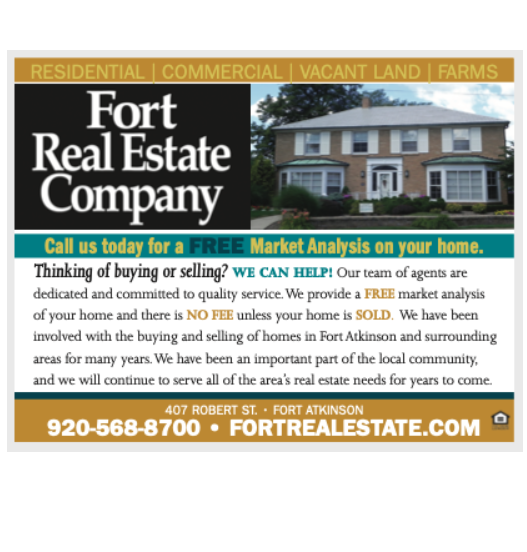 Welcome back in 2024 to our advertiser: Fort Real Estate Company