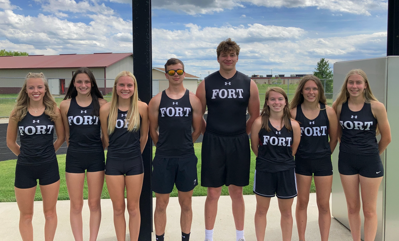 Fort High track athletes do well at state meet