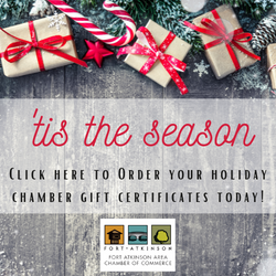 Welcome To Our New Advertiser The Fort Chamber Holiday Gift Shop Fortatkinsononline Com Fort Atkinson Online Llc