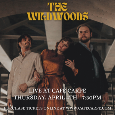 Paid advertisement: The Wildwoods to perform at Fort’s Cafe Carpe