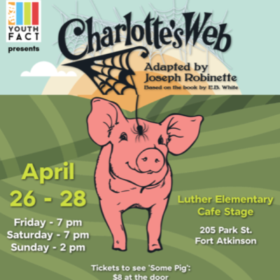 Paid advertisement: YouthFACT to perform Charlotte’s Web