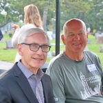 Evers tours Evergreen Cemetery 