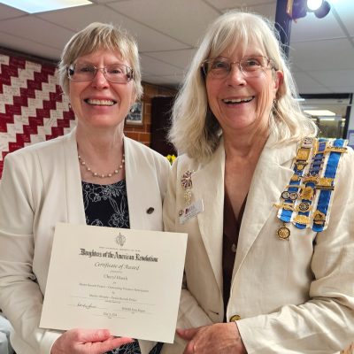 Fort-Eli Piece Chapter’s Hoeth is national DAR ‘Outstanding Volunteer’ 