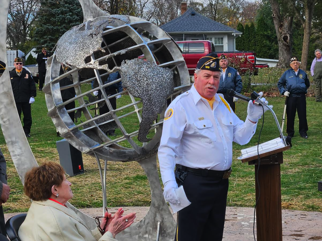 World War II memorial unveiled 